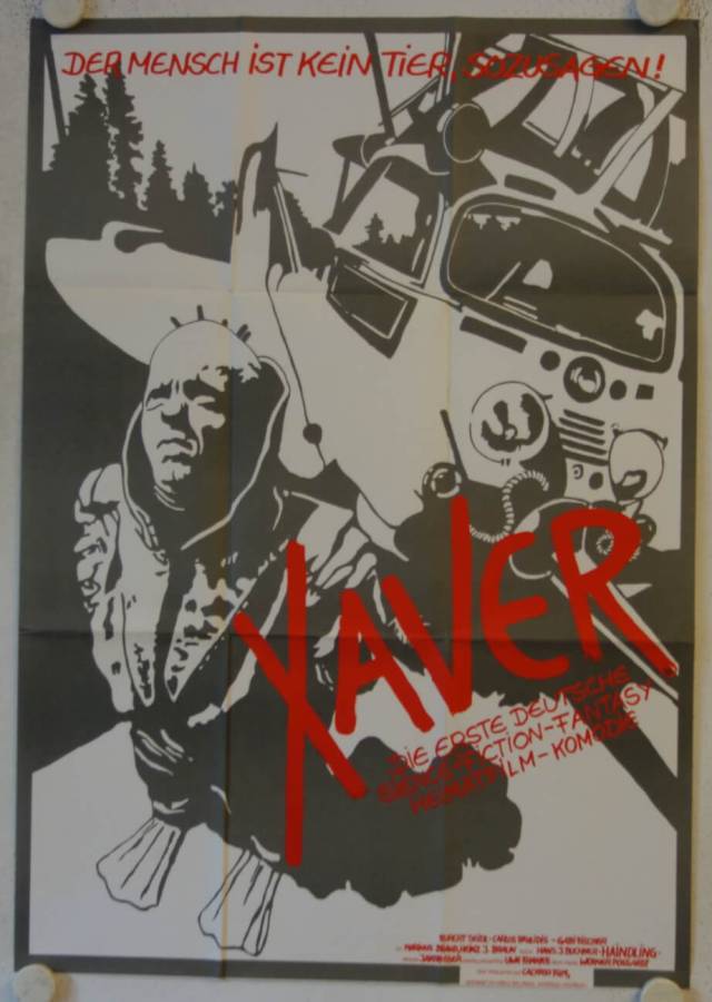 Xaver original release german movie poster